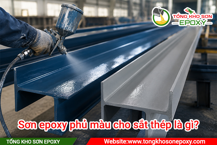 Sơn epoxy phủ màu cho sắt thép là gì?
