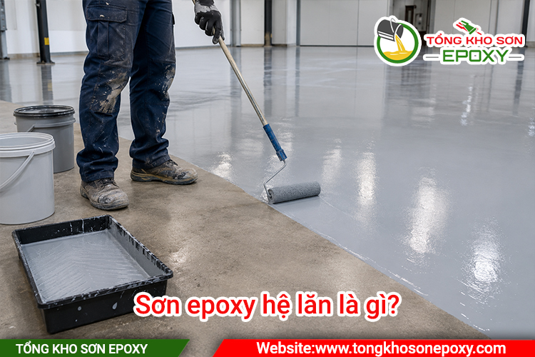 Sơn epoxy hệ lăn là gì?